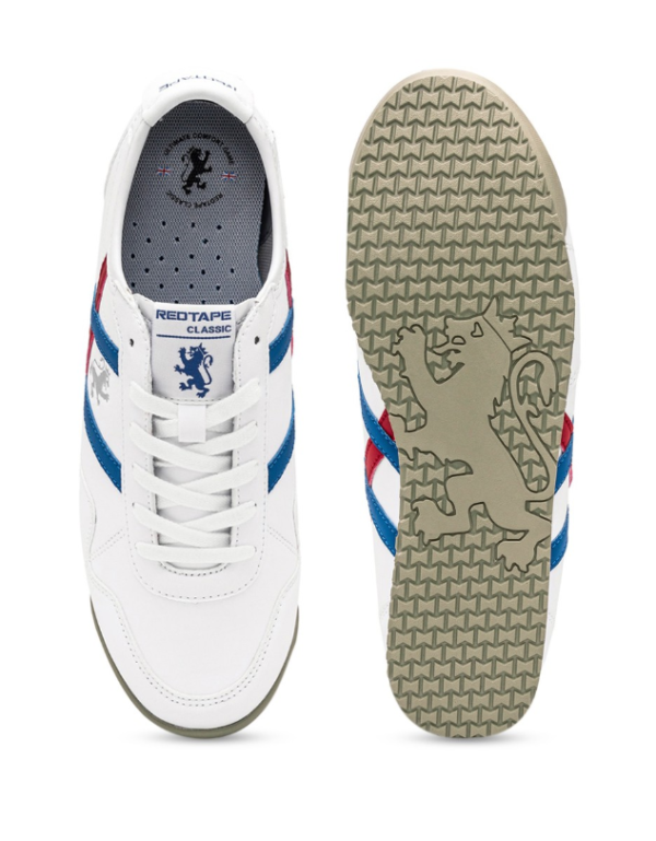 Redtape RSL0206 Men Striped Lace-Up Sneakers - Image 2