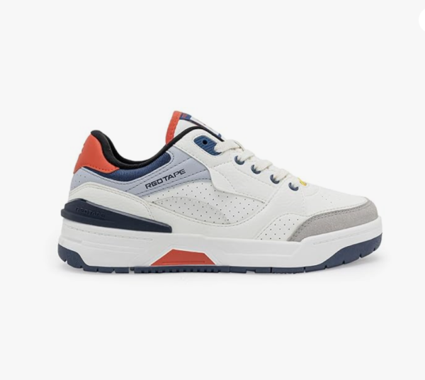 Red Tape RSL0214 Colourblocked Sneakers For Men - Image 4