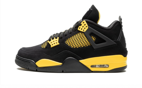 Nike Air Jordan 4 Retro Thunder Sneakers For Men - Image 2