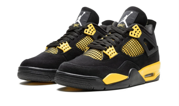 Nike Air Jordan 4 Retro Thunder Sneakers For Men - Image 3