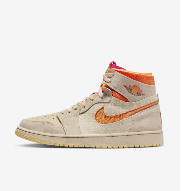 Nike Air Jordan 1 High Zoom Air Somos Familia Sneaker For Men - Image 2