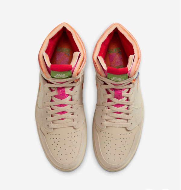 Nike Air Jordan 1 High Zoom Air Somos Familia Sneaker For Men - Image 3