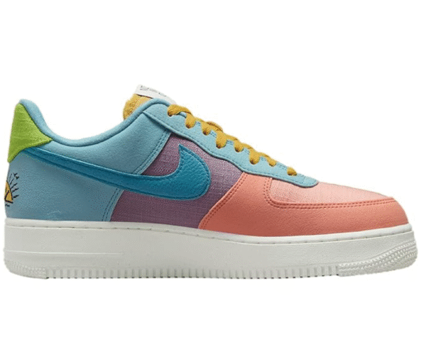 Nike AIR FORCE 1 07 LV8 NN Colourblocked Sneakers For Men