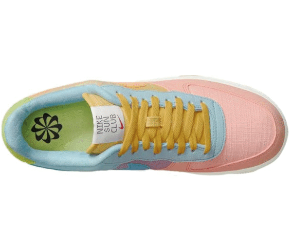 Nike AIR FORCE 1 07 LV8 NN Colourblocked Sneakers For Men - Image 4