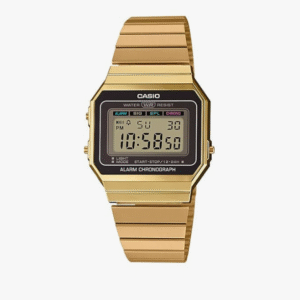 Casio Vintage A700WG-9ADF Gold Digital Dial Watch For Unisex