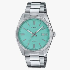 Casio A2371 Casual Blue & Silver Watch for Men