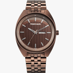 Fastrack 3292QM02 Casual Brown Watch for Men