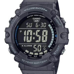 Casio D219 Sports Black Digital Watch for Men