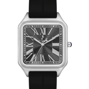 Sylvi Casual Black and White Watch for Men