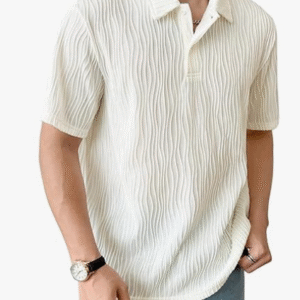 Leriya Fashion Party Polo Collar T-Shirt for Men