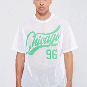 boohooMAN Casual Round Neck White T-Shirt for Men