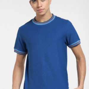 Jack & Jones Casual Round Neck Green T-Shirt for Men