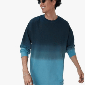 The Souled Store Casual Round Neck Blue T-Shirt for Men