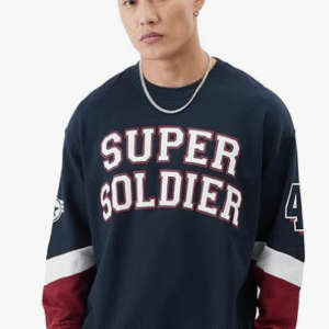 The Souled Store Casual Round Neck Blue T-Shirt for Men