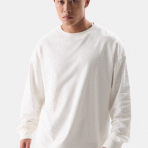 The Souled Store Casual Round Neck White T-Shirt for Men