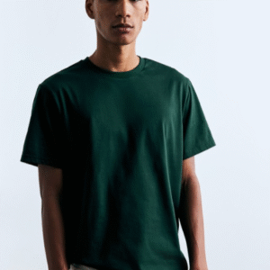 H&M Pure Cotton Regular Fit T-Shirt For Men
