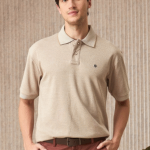 Beyoung Polo Collar Pockets T-shirt For Men
