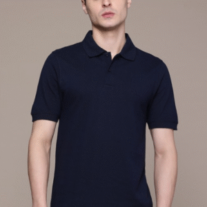 Moda Rapido Solid Polo Collar T-shirt For Men