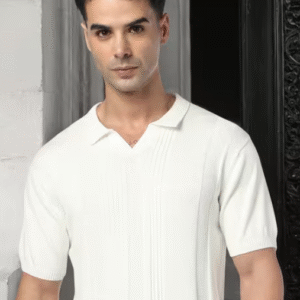 Netplay Striped Slim Fit Polo T-Shirt For Men