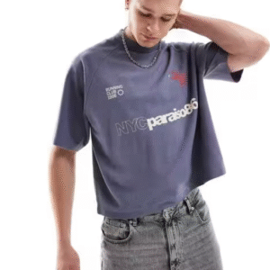 Asos Design Waffle-Knit Boxy Oversized T-shirt For Men