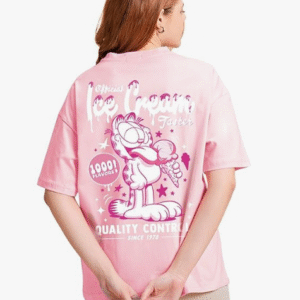 Bewakoof Cotton Graphic Oversized Fit T-Shirt For Women