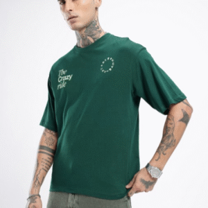 Glitchez Printed Oversized T-shirt For Men