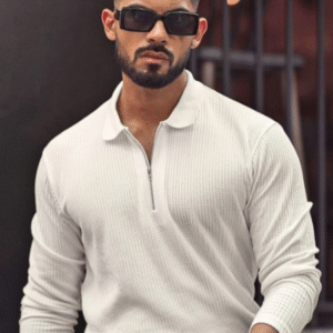 Powerlook Polo Collar Cotton T-shirt For Men