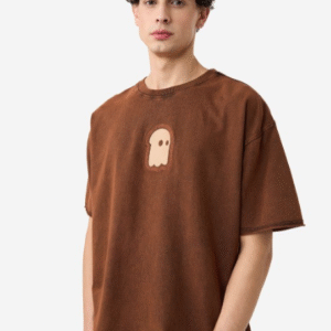 The Souled Store Graphic Printed Round Neck Cotton Oversized T-shirt