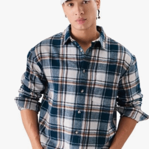 The Souled Store Original Plaid Regular Fit Utility Shirts For Men
