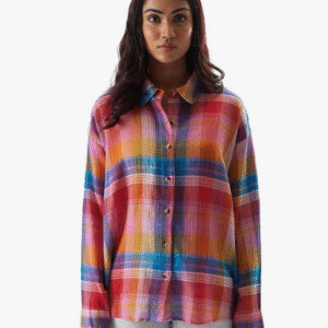 The Souled Store TSS Originals: Stained Glass Boyfriend Shirts For Women