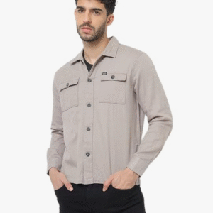 The Indian Garage Co. Cotton Slim Fit Shirt For Men