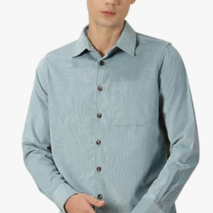 THOMAS SCOTT Cotton Slim Fit Premium Corduroy Casual Shirt For Men