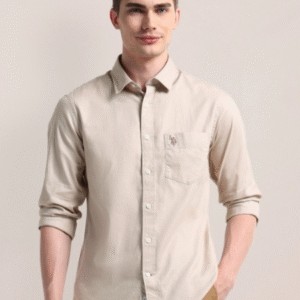 U.S. Polo Assn. Classic Opaque Casual Shirt For Men