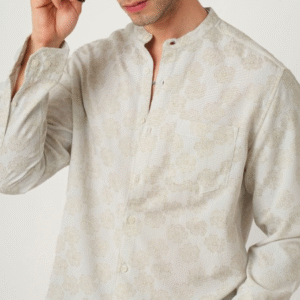 VASTRADO Floral Printed Slim Fit Casual Shirt For Men