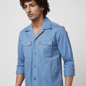 VASTRADO Classic Slim Fit Casual Shirt
