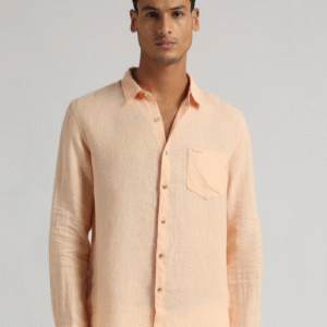 Pepe Jeans Spread Collar Casual Shirt For Men