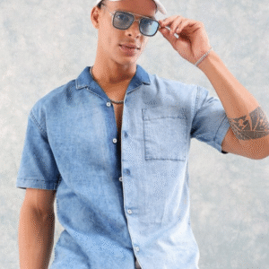 The Indian Garage Co. Relaxed Fit Fit Solid Casual Shirt For Men