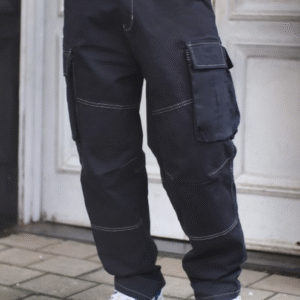 Powerlook Loose Fit Pure Cotton Cargo Pant for Men