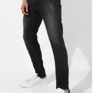 Campus Sutra Casual Solid Grey Jeans for Men