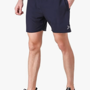 FITINC Casual Solid Blue Shorts for Men