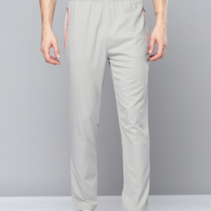HRX Casual Printed Grey Track Pant for Men