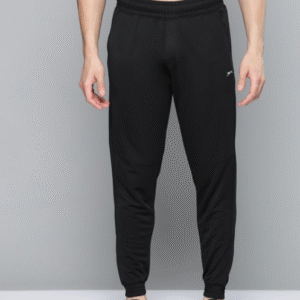 Slazenger Casual Solid Black Track Pant for Men