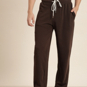 Dillinger Casual Solid Brown Track Pant for Men
