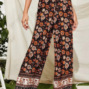 Kotty Casual Floral Multicolour Trouser for Women