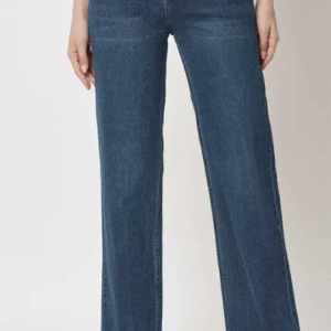 FashionFibre Casual Solid Blue Jeans for Women