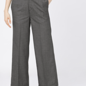 Tokyo Talkies Casual + Formal Checked Grey Trouser for Women