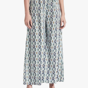 Myx Relaxed Fit Cotton Flared Palazzo For Women