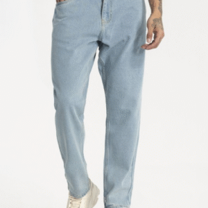 Snitch Relaxed Fit Low Distress Stretchable Jeans For Men