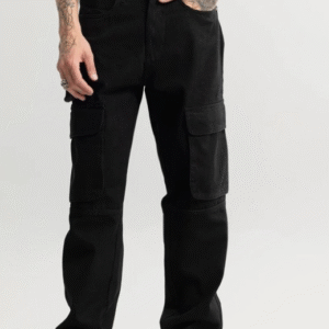 Snitch Smart Baggy Fit Pure Cotton Jeans For Men