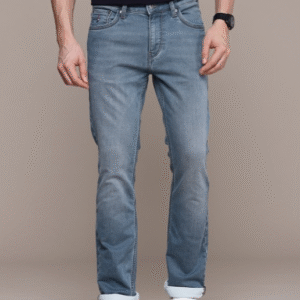Nautica Straight Fit Heavy Fade Stretchable Jeans For Men